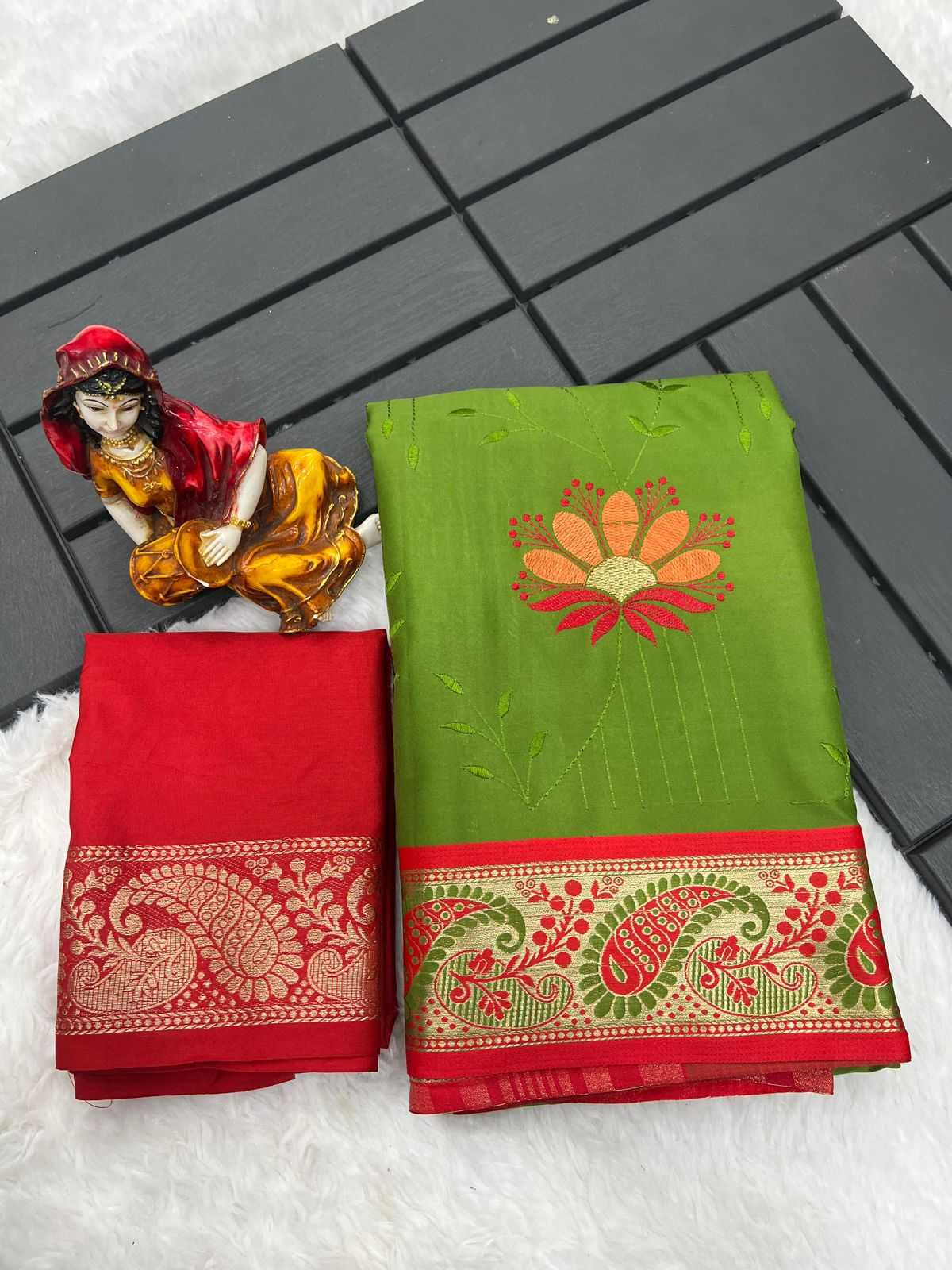 YNF SILK COTTON RUD MANGO WORK WHOLESALE SAREES MANUFACTURER         